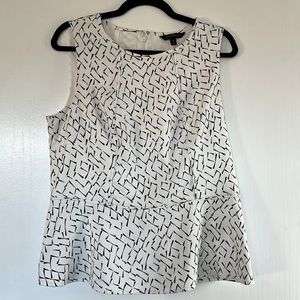 Banana Republic peplum top